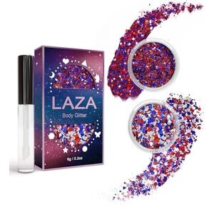 🆕 LAZA Body Glitter in Independence Parade 🇺🇸 🌈